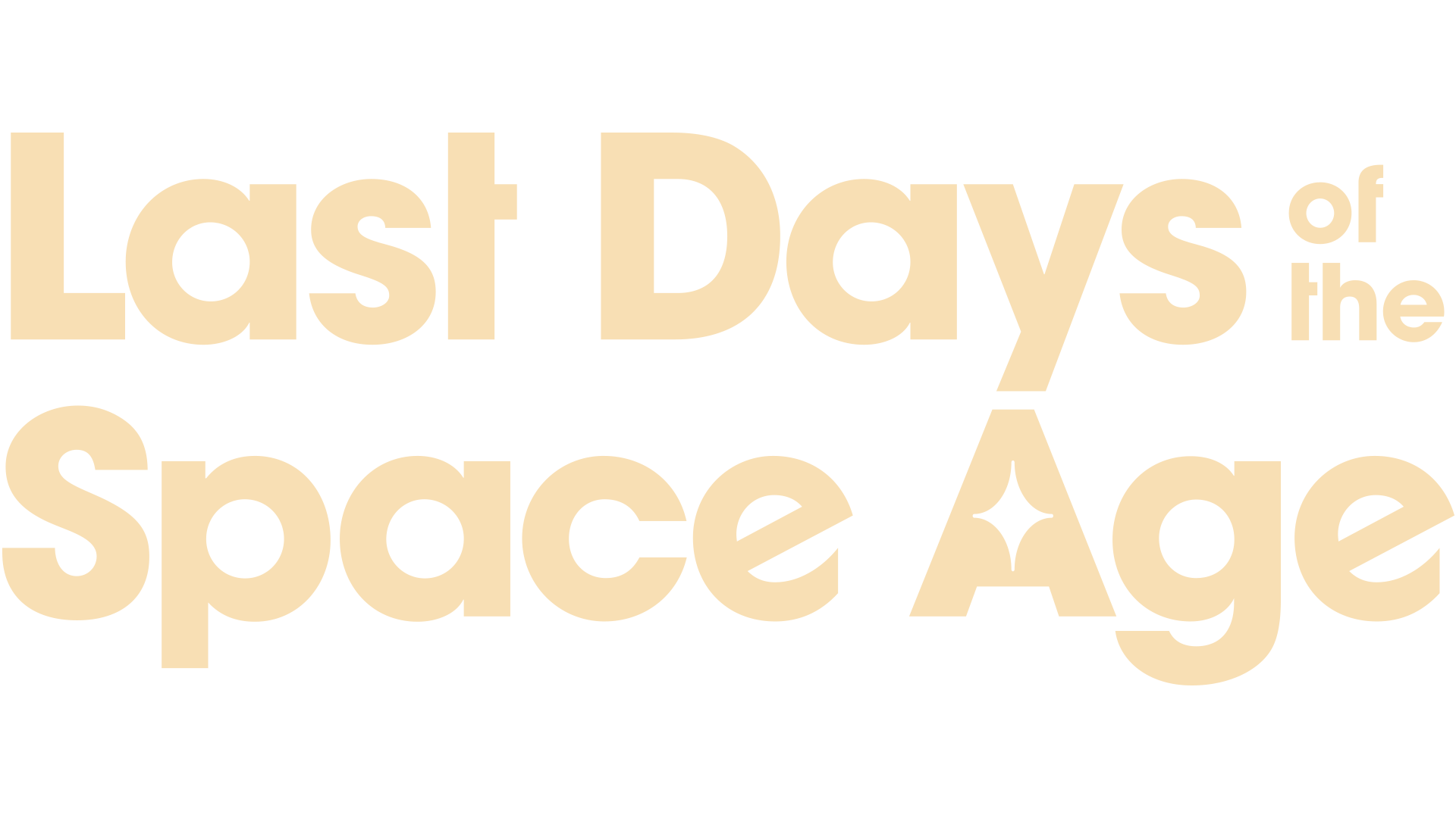 Last Days of the Space Age