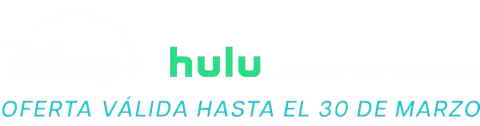La oferta de Hulu y Disney+ termina el 30 de marzo.