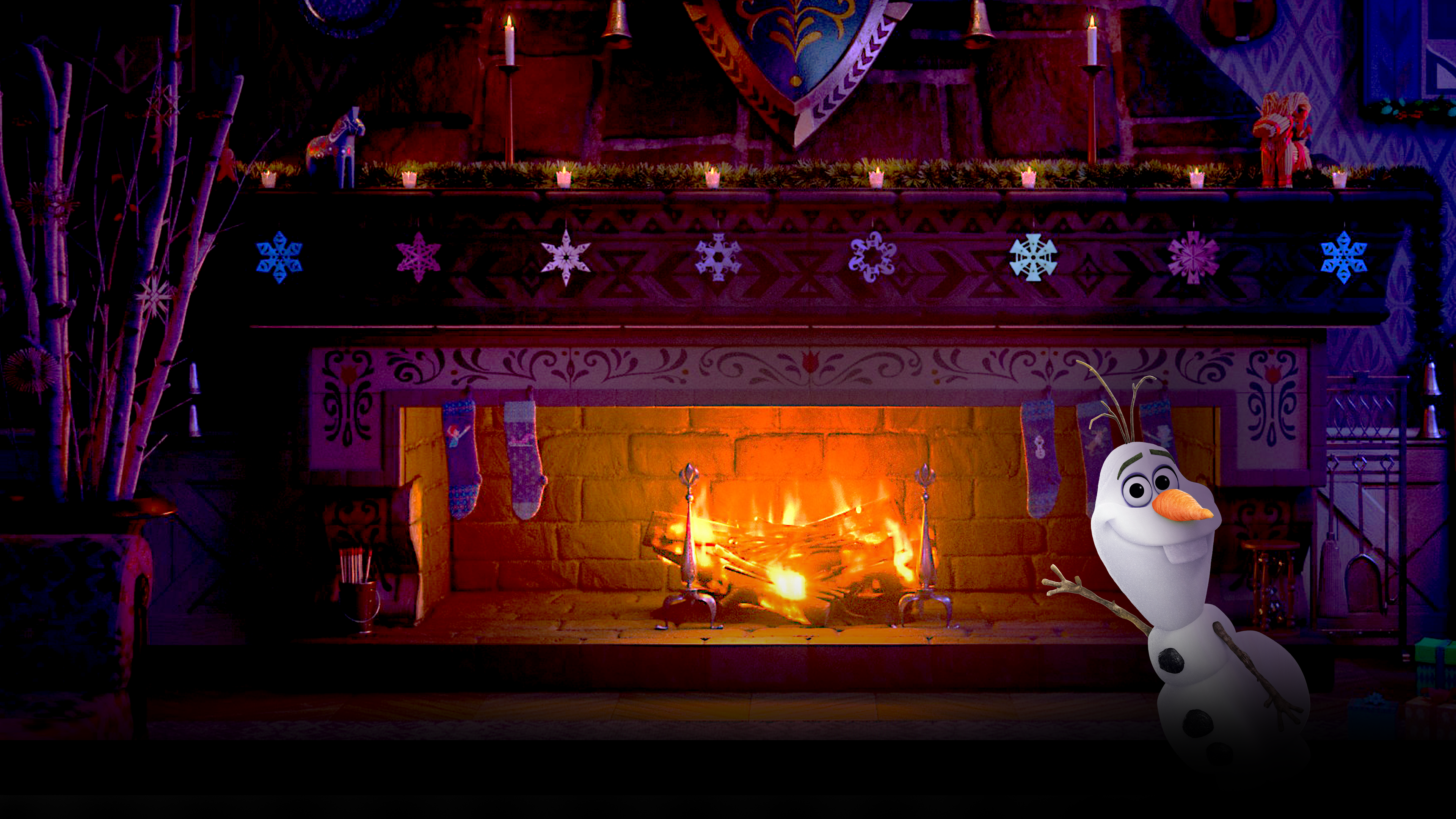 Arendelle Castle Yule Log