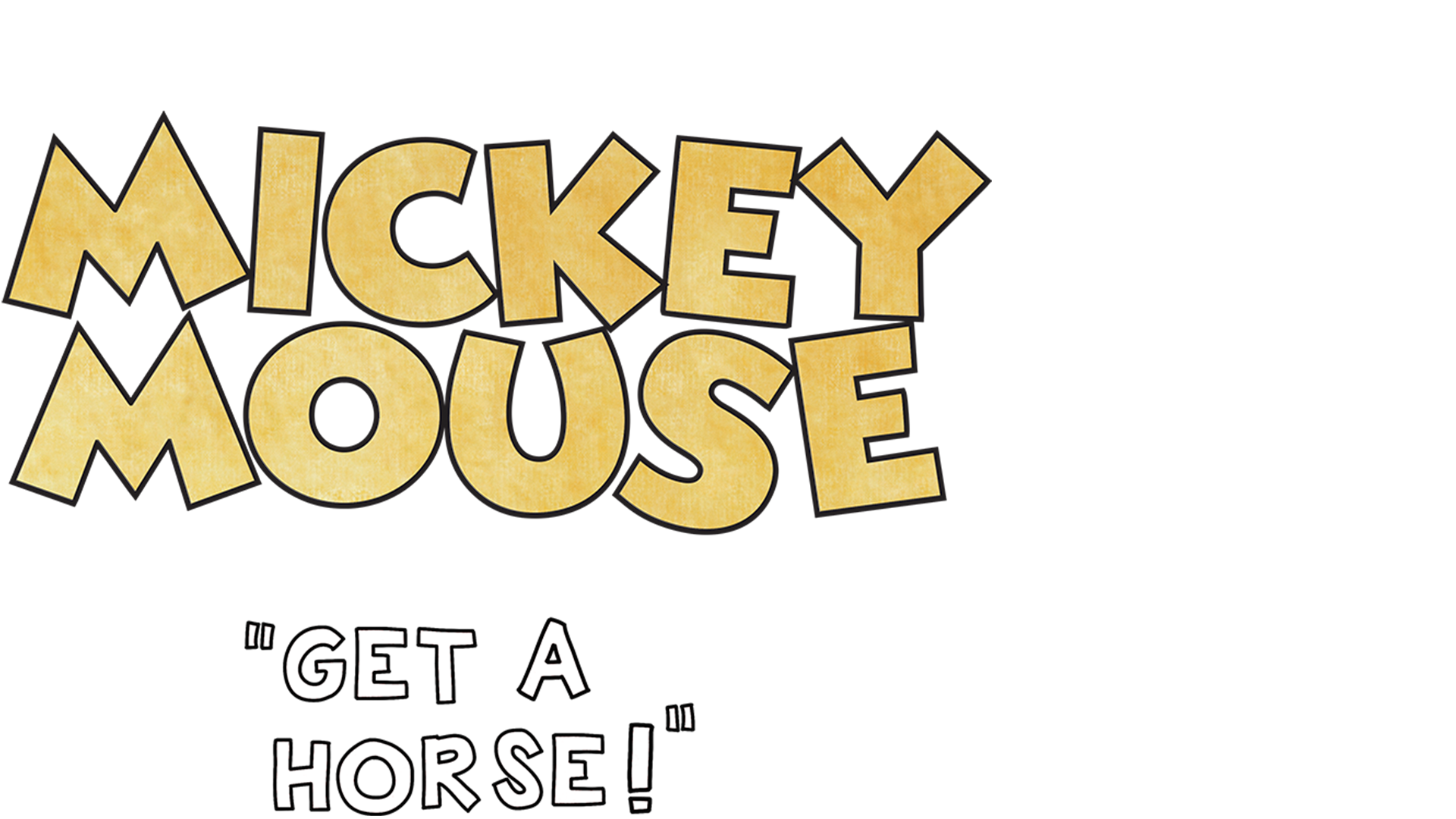 Get a Horse!