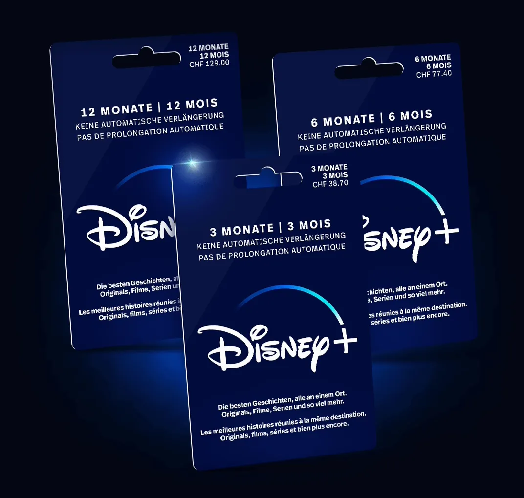 Disney+ gift cards