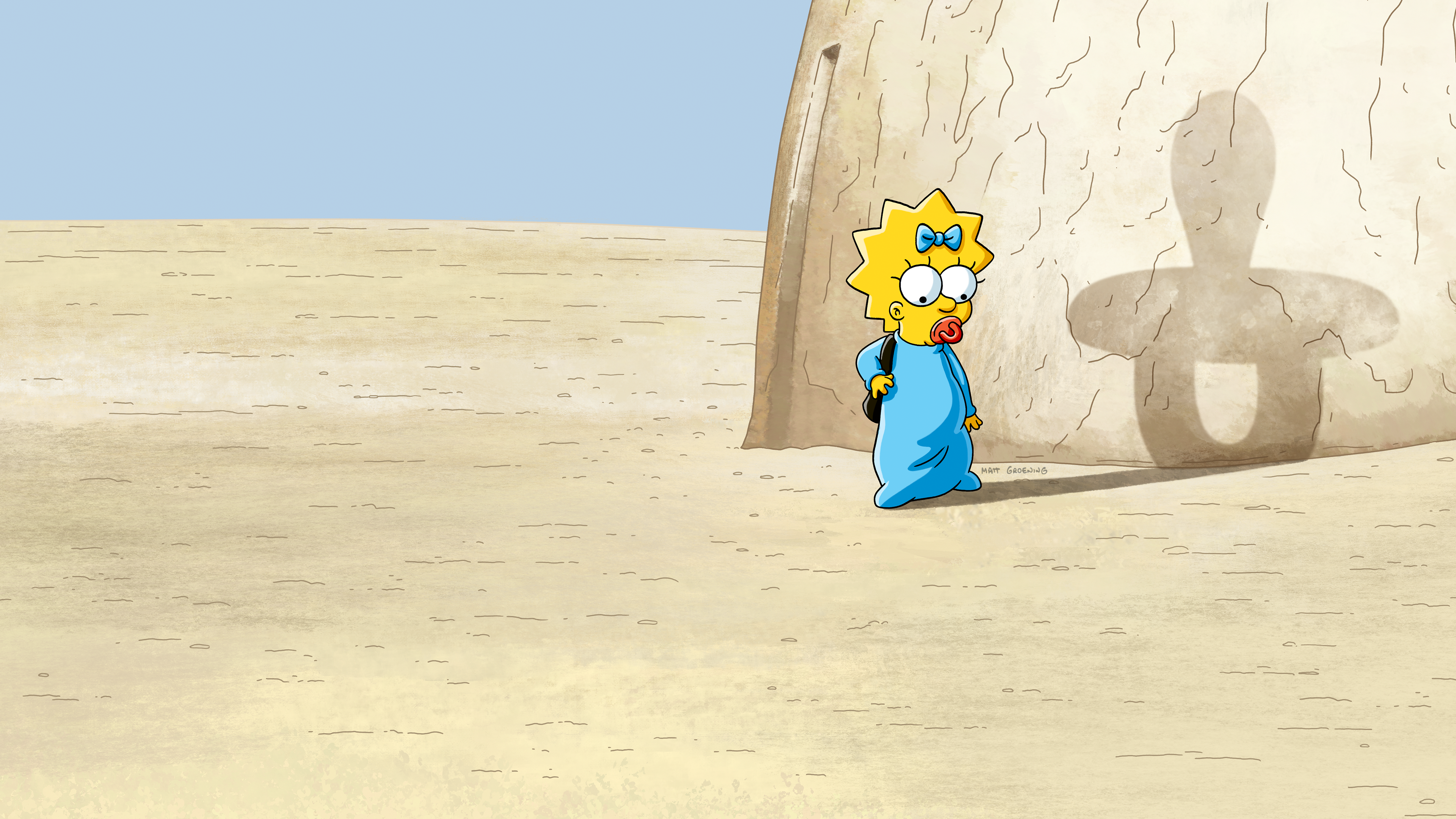 Maggie Simpson in "The Force Awakens from its Nap"