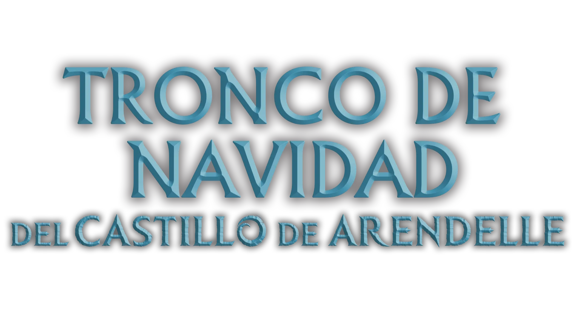 Tronco de Navidad del castillo de Arendelle