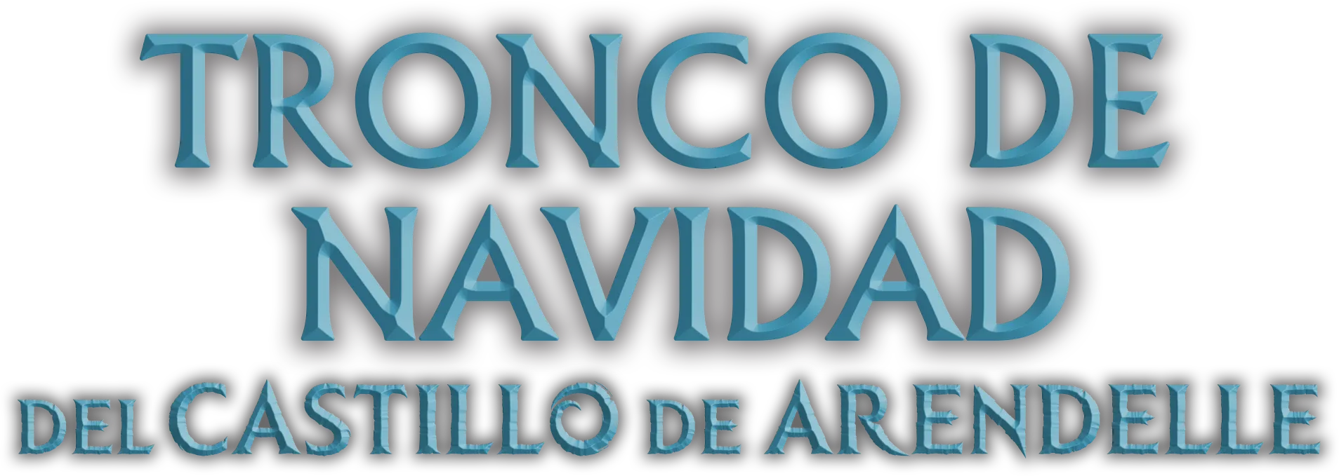Tronco de Navidad del castillo de Arendelle