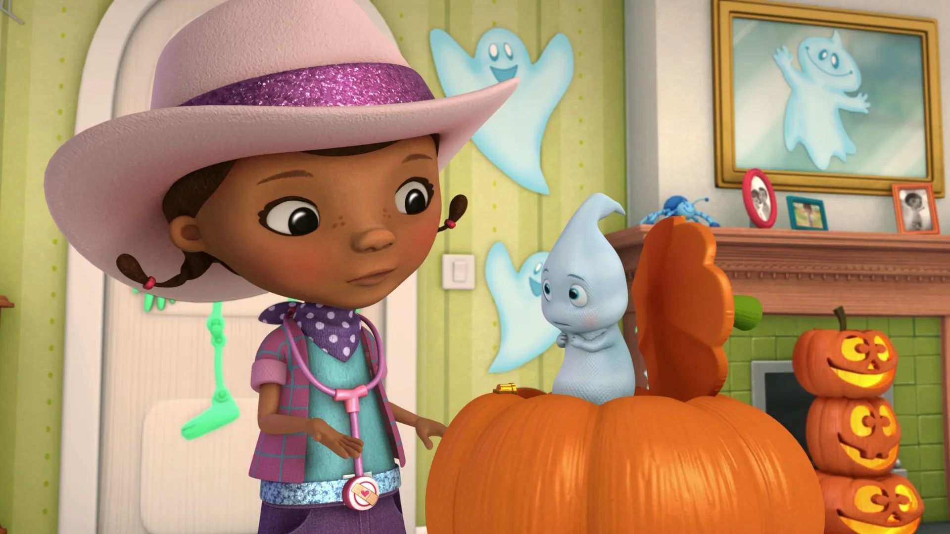 thumbnail - S1:E23 Doc fête Halloween / Glo-Bo n'est plus phosphorescent !