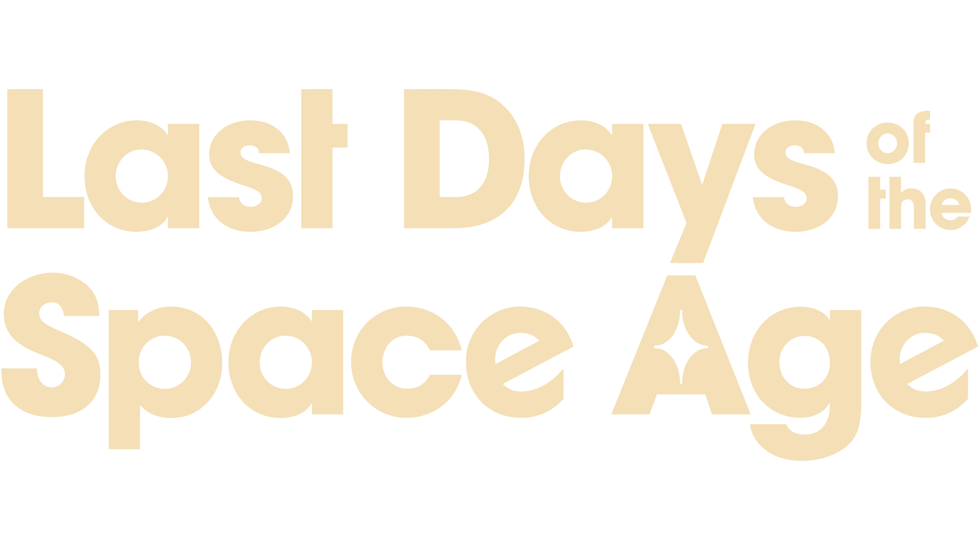 Last Days of the Space Age