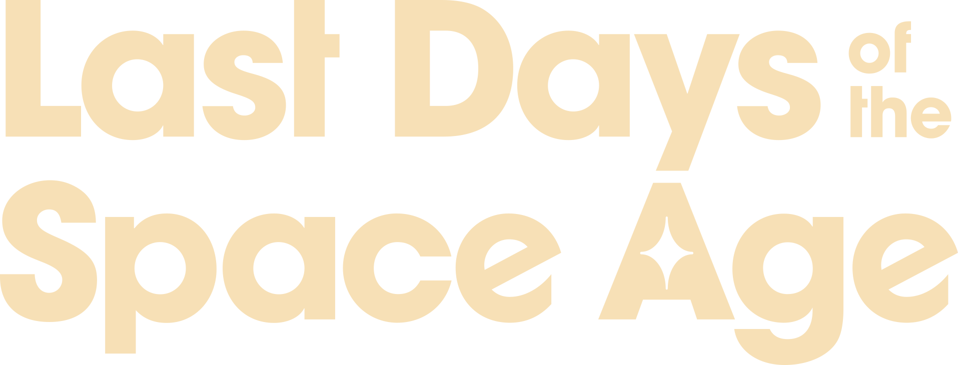 Last Days of the Space Age