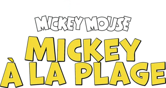 Mickey à la plage