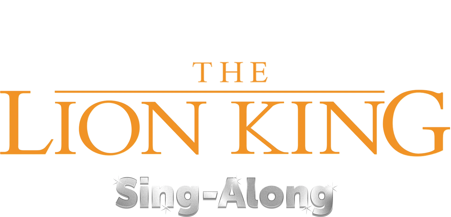 The Lion King Sing-Along