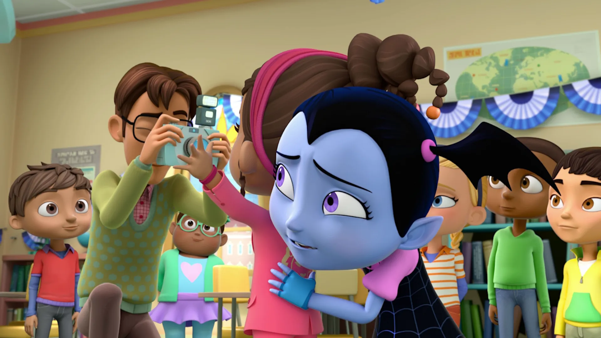 thumbnail - S2:E1 Vampire for President/ Where's Wolfie? (Vampirina (2017))