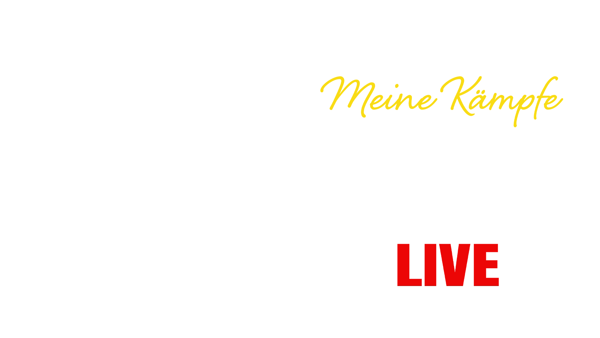 Olaf Schubert Live - Meine Kämpfe