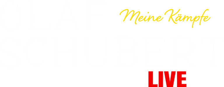 Olaf Schubert Live - Meine Kämpfe