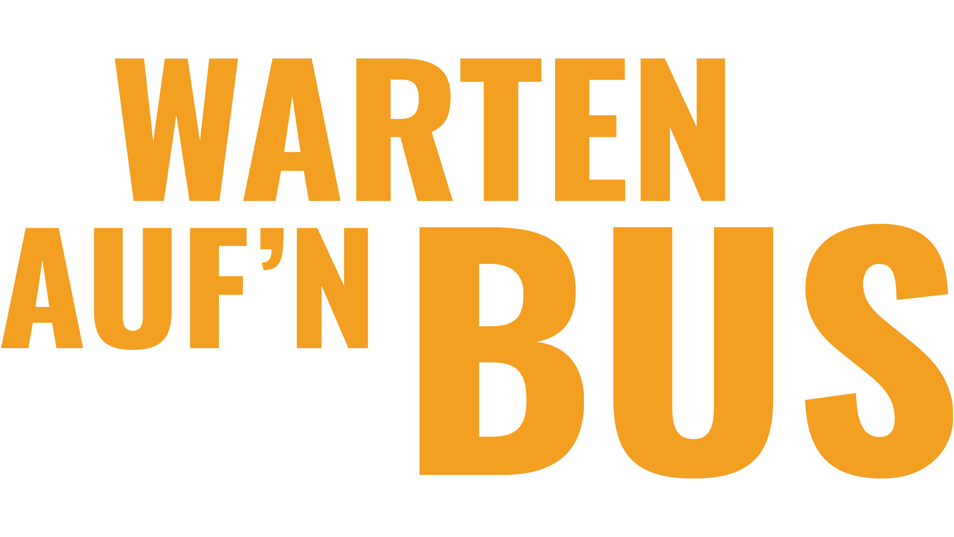 Warten auf'n Bus