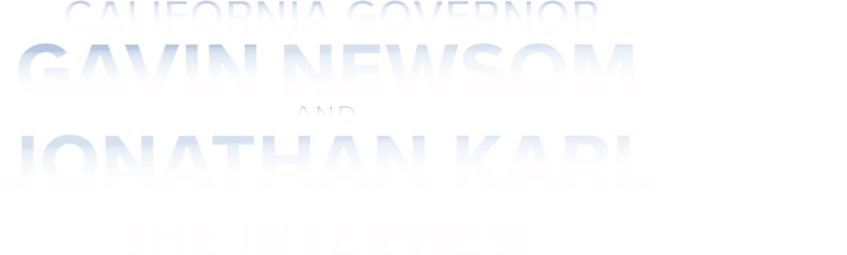 ABC News Live Presents: California Governor Gavin Newsom and Jonathan Karl | The Interview