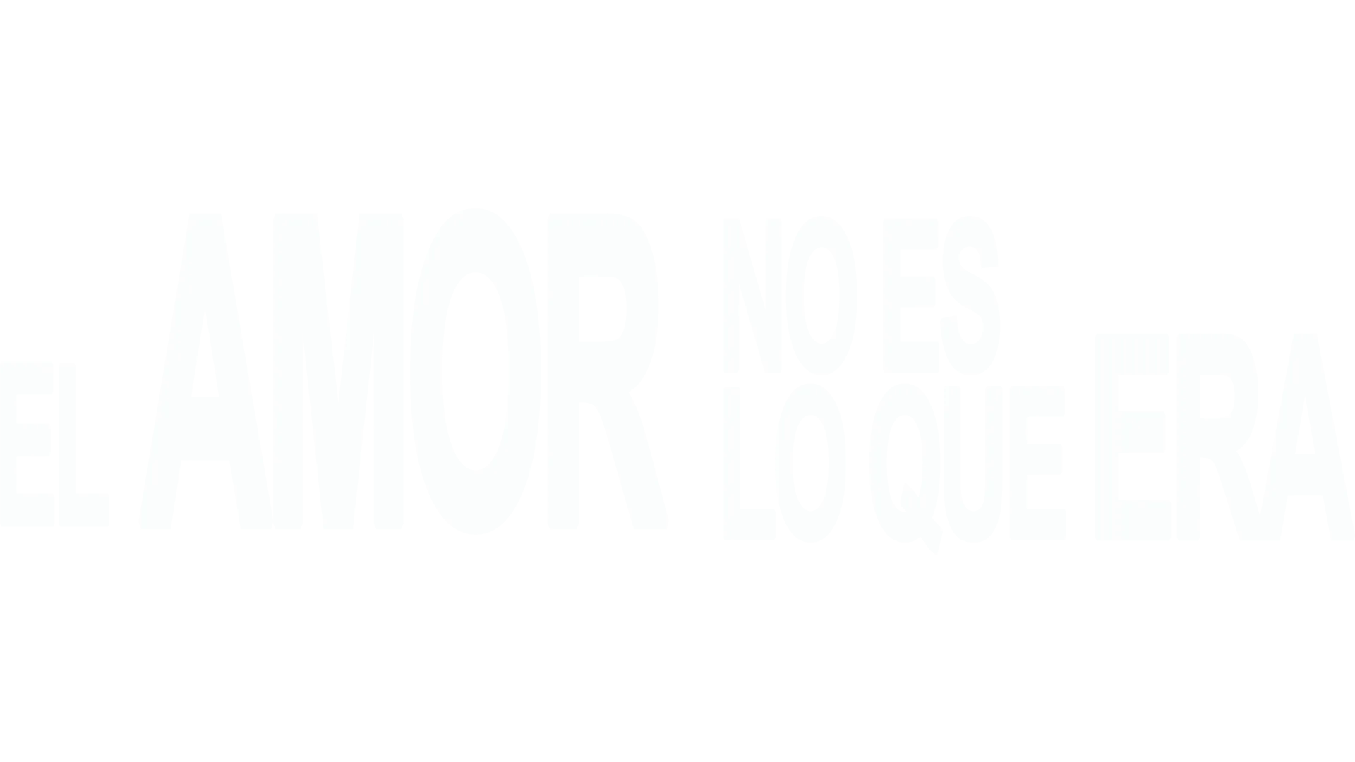 El amor no es lo que era