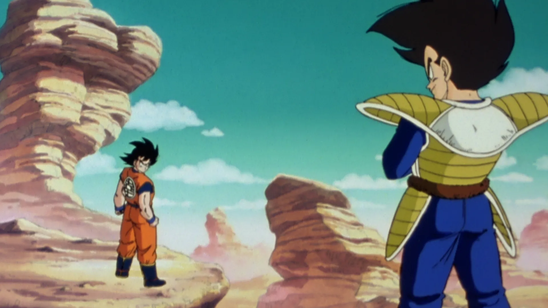 thumbnail - S1:E13 The Power Of The Kaio-Ken! Goku vs. Vegeta!