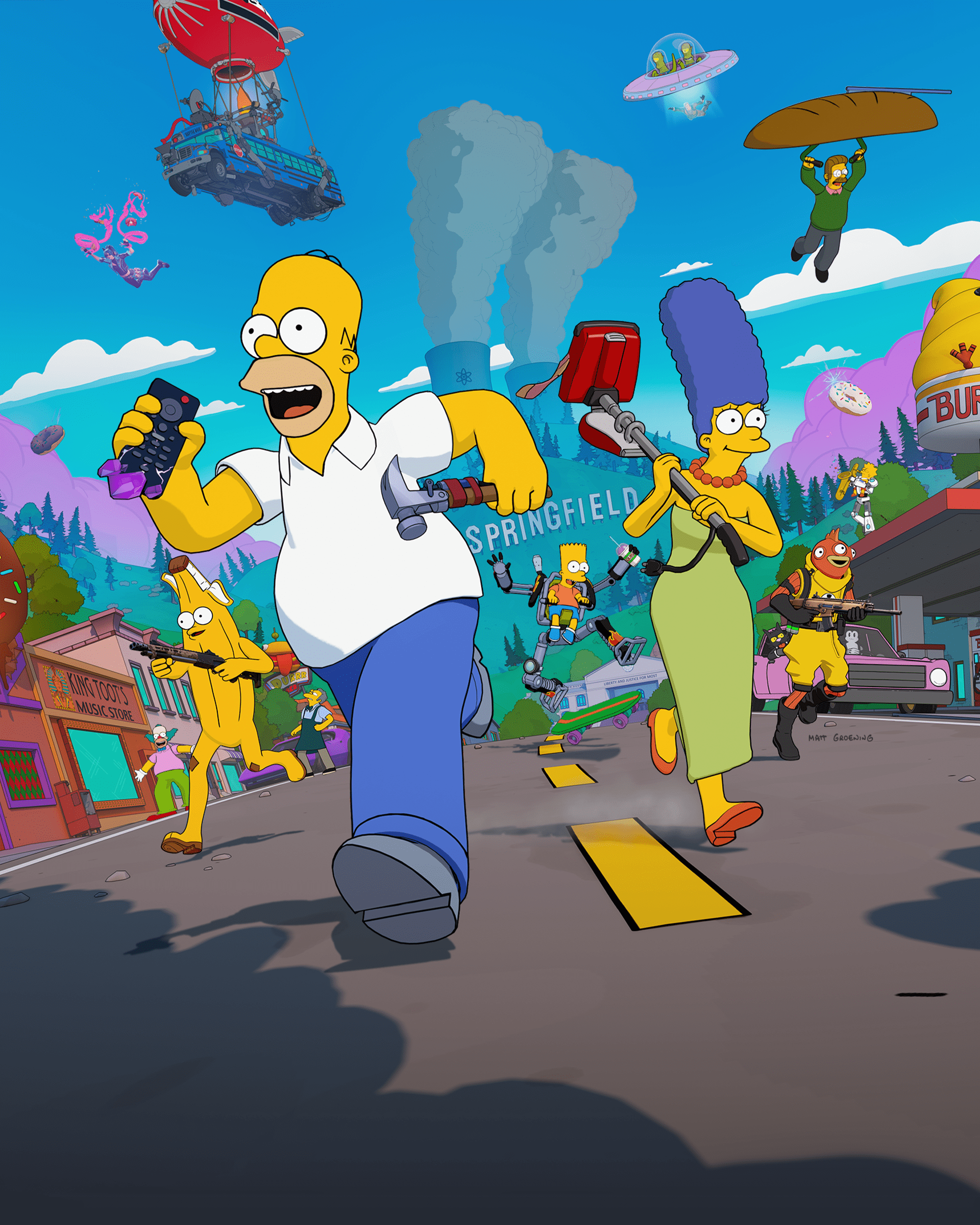 Fortnite x The Simpsons: Apocalypse D’Oh!