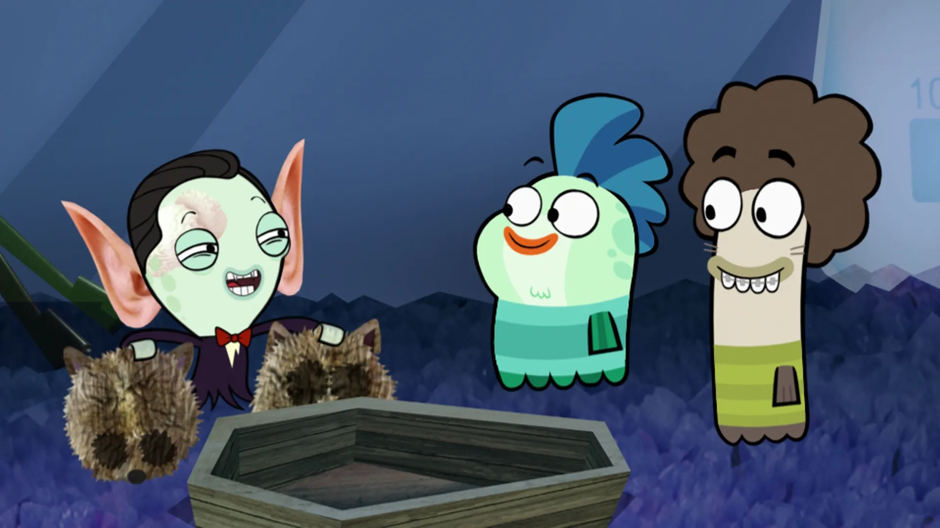 thumbnail - S2:E15 Oscar is a Playa / Chicks Dig Vampires