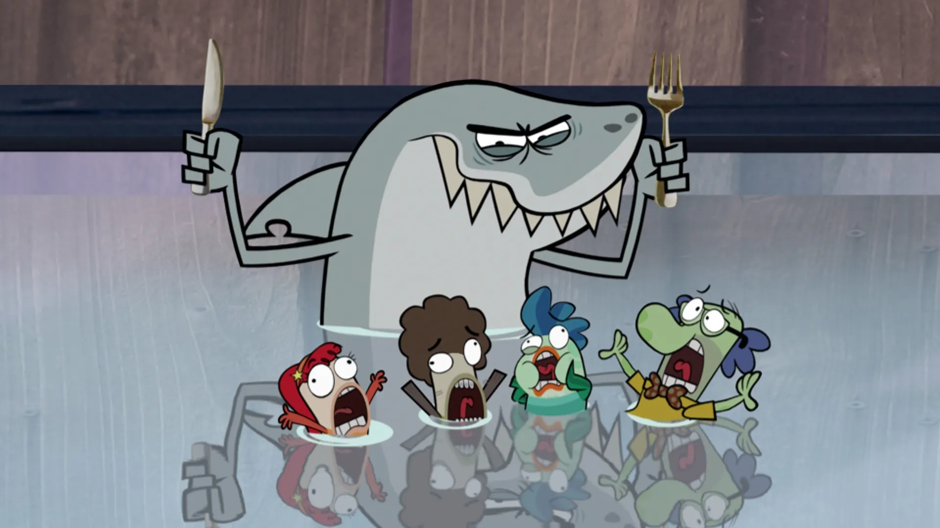 thumbnail - S1:E11 Queen Bea / Baldwin the Super Fish