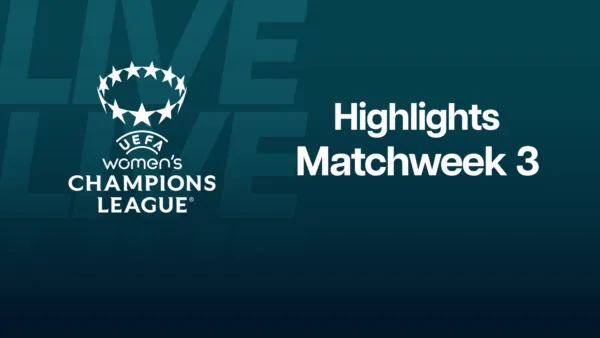 thumbnail - UEFA Women's Champions League: Hoogtepunten Speelronde 3