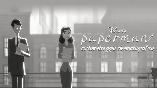 thumbnail - Paperman: cortometraggio cinematografico