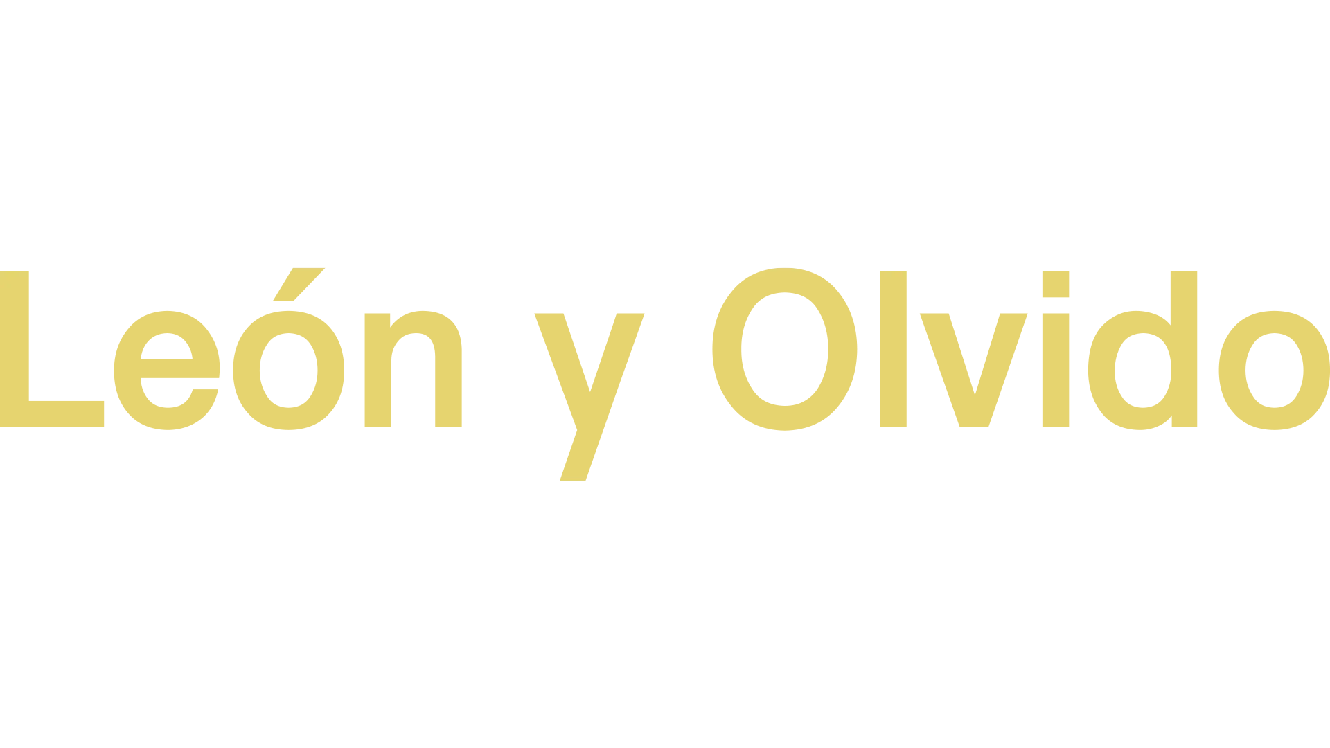 León y Olvido