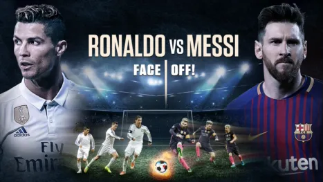 thumbnail - Ronaldo vs. Messi - Face Off!