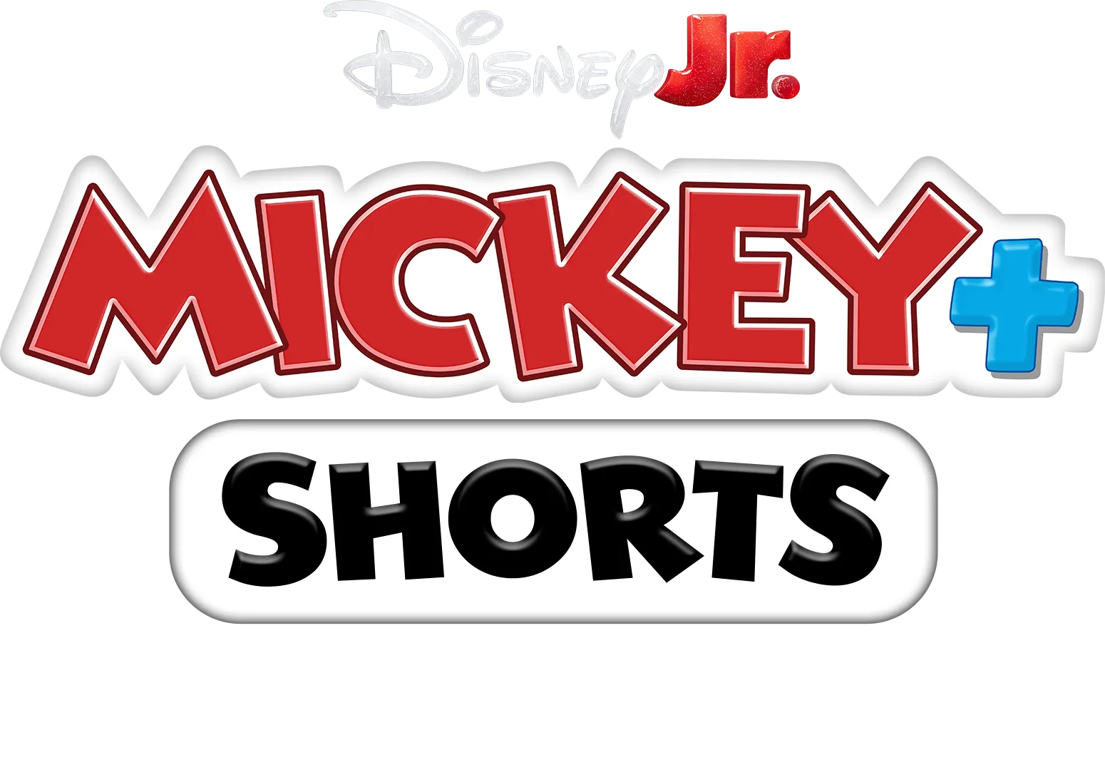 Mickey+ Shorts: Mickey + Stitch