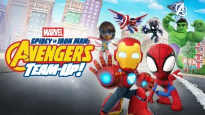 thumbnail - Spidey en Iron Man: Avengers Team-Up!