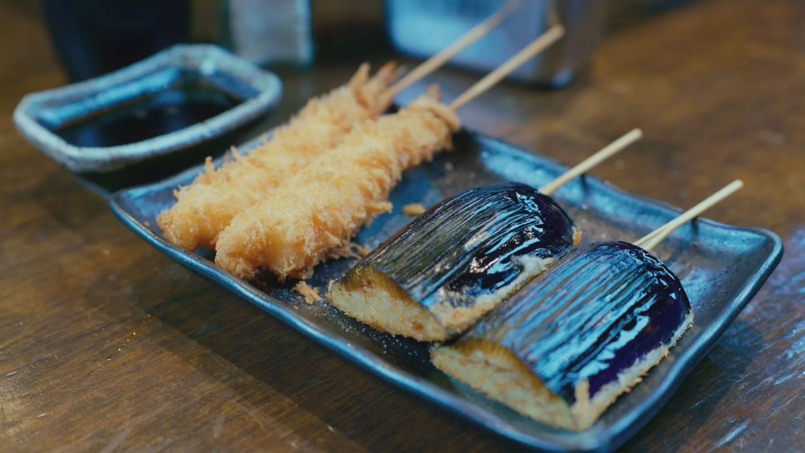 thumbnail - S1:E15 A New World of Fried Delights: Late Night Kushikatsu