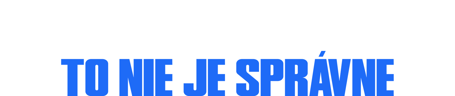 Sebastian Maniscalco: To nie je správne