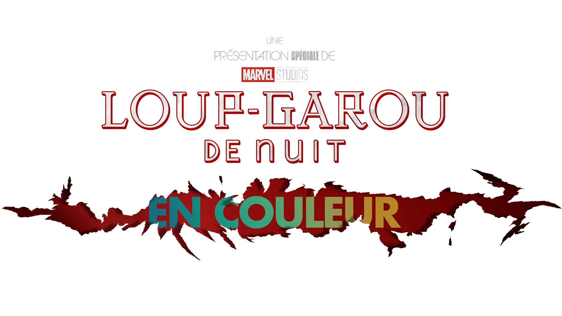 Loup-garou de nuit en couleur