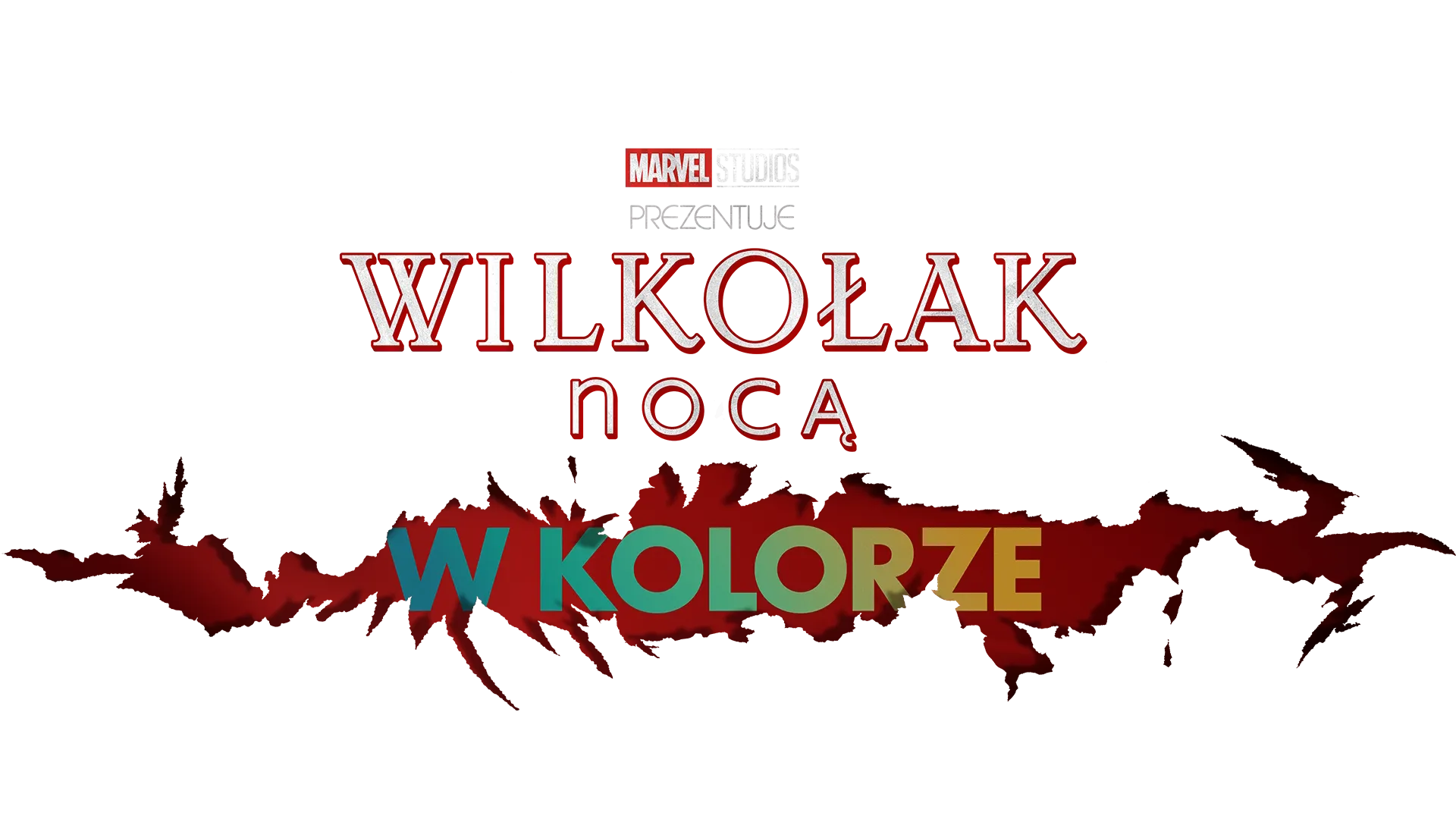 Wilkołak nocą w kolorze