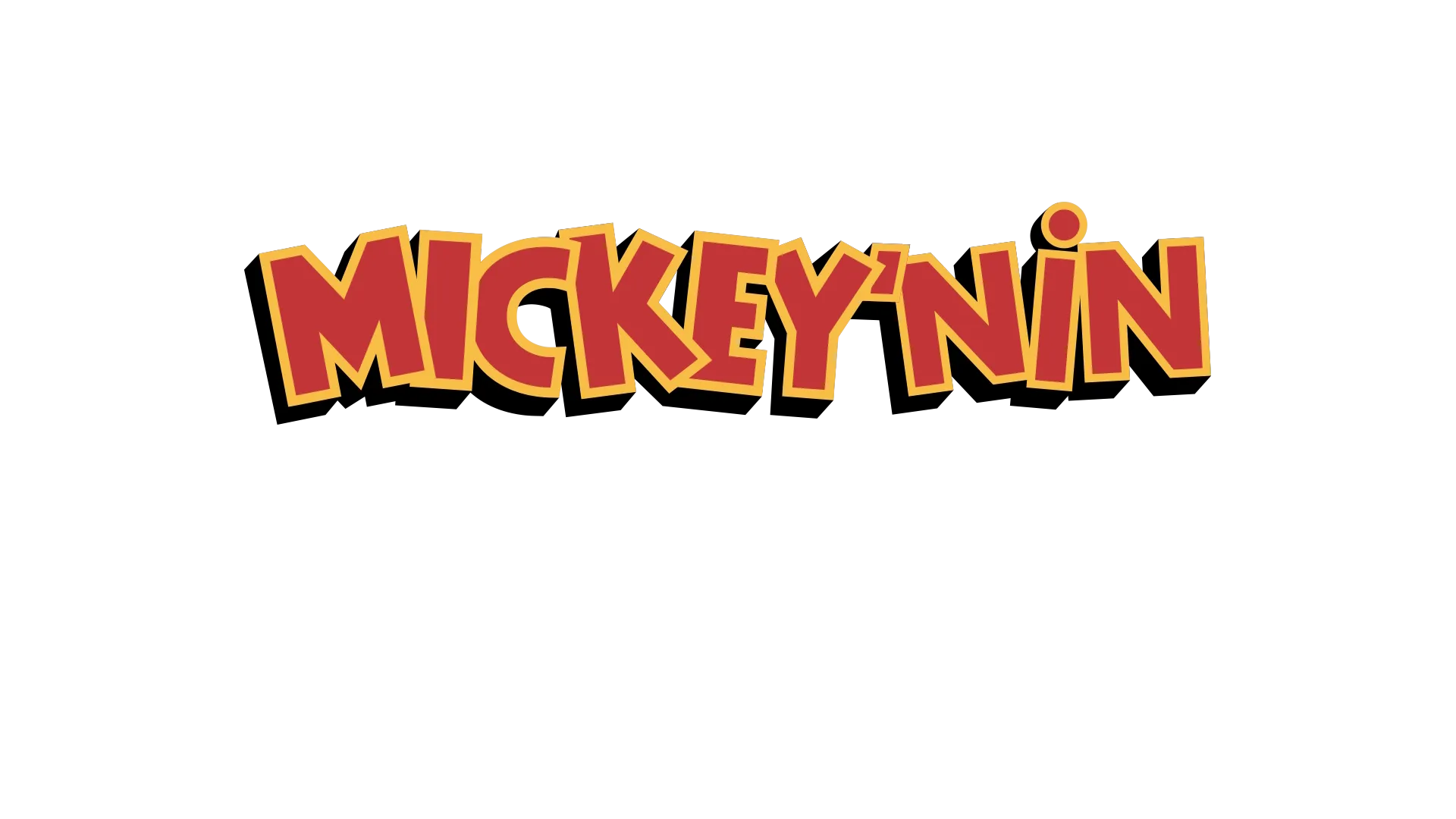 Mickey'nin Muhteşem Yazı