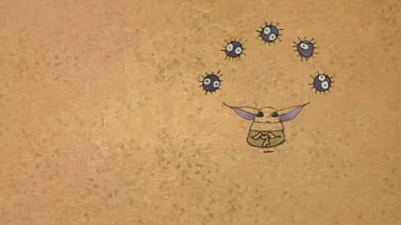 Zen: Grogu e as Criaturas do Studio Ghibli