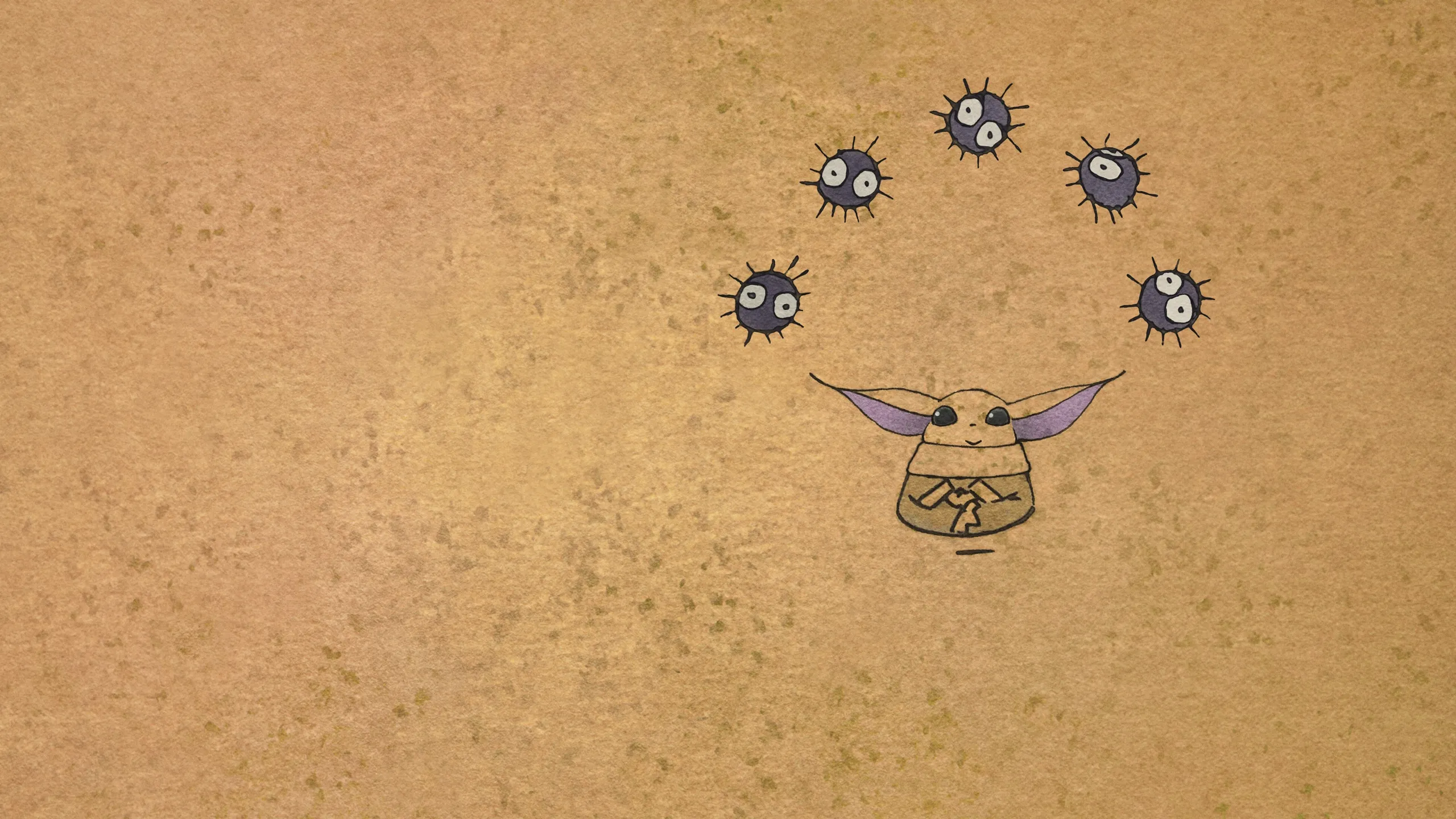 Zen - Grogu and Dust Bunnies