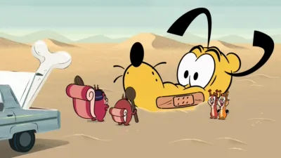 thumbnail - S2:E1 The Martian Chipmunks / Two and a Half Chipmunks / Koi Ride