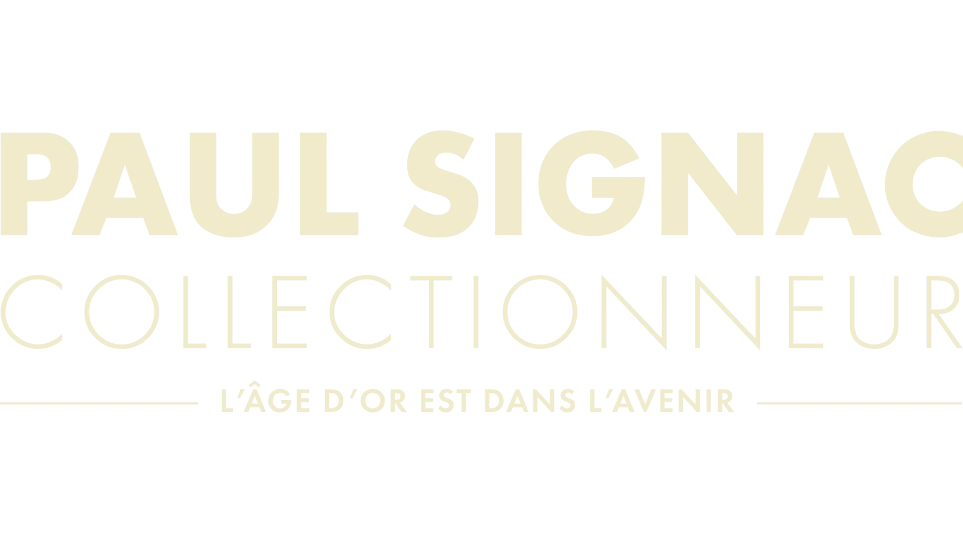 Paul Signac Collectionneur, l'âge d'or est dans l'avenir
