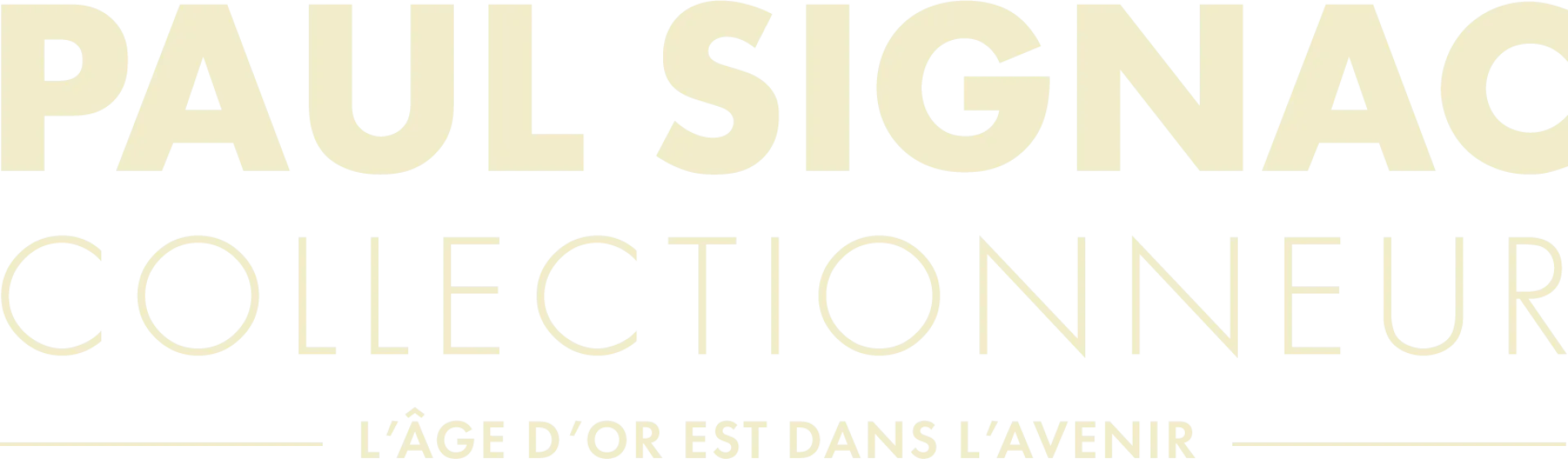 Paul Signac Collectionneur, l'âge d'or est dans l'avenir