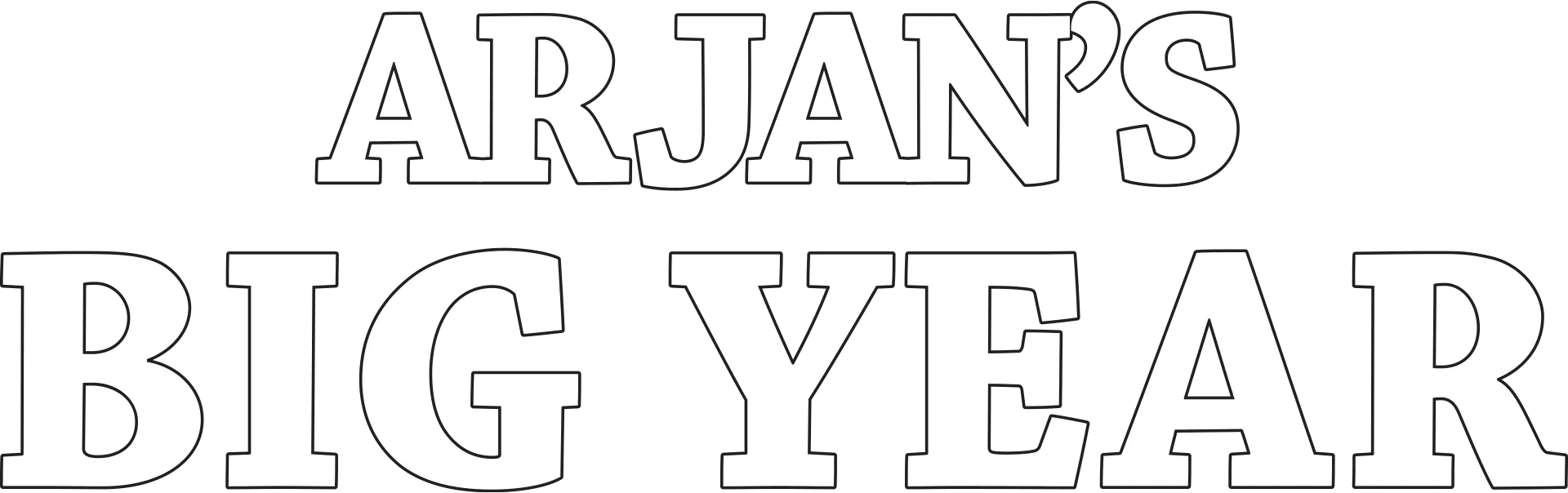 Arjan's Big Year