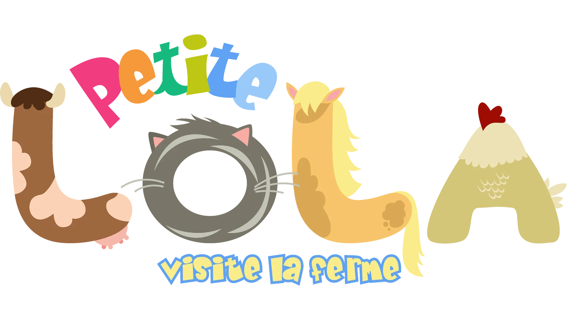 La petite Lola visite la ferme