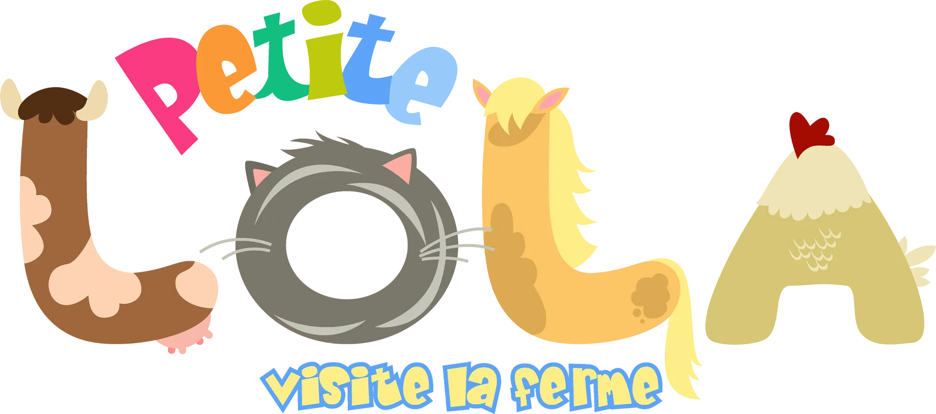 La petite Lola visite la ferme