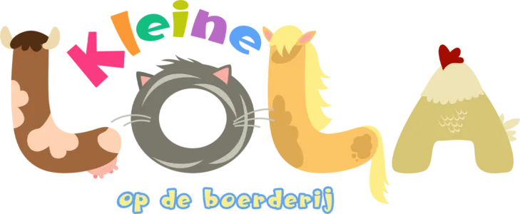 Kleine Lola op de boerderij