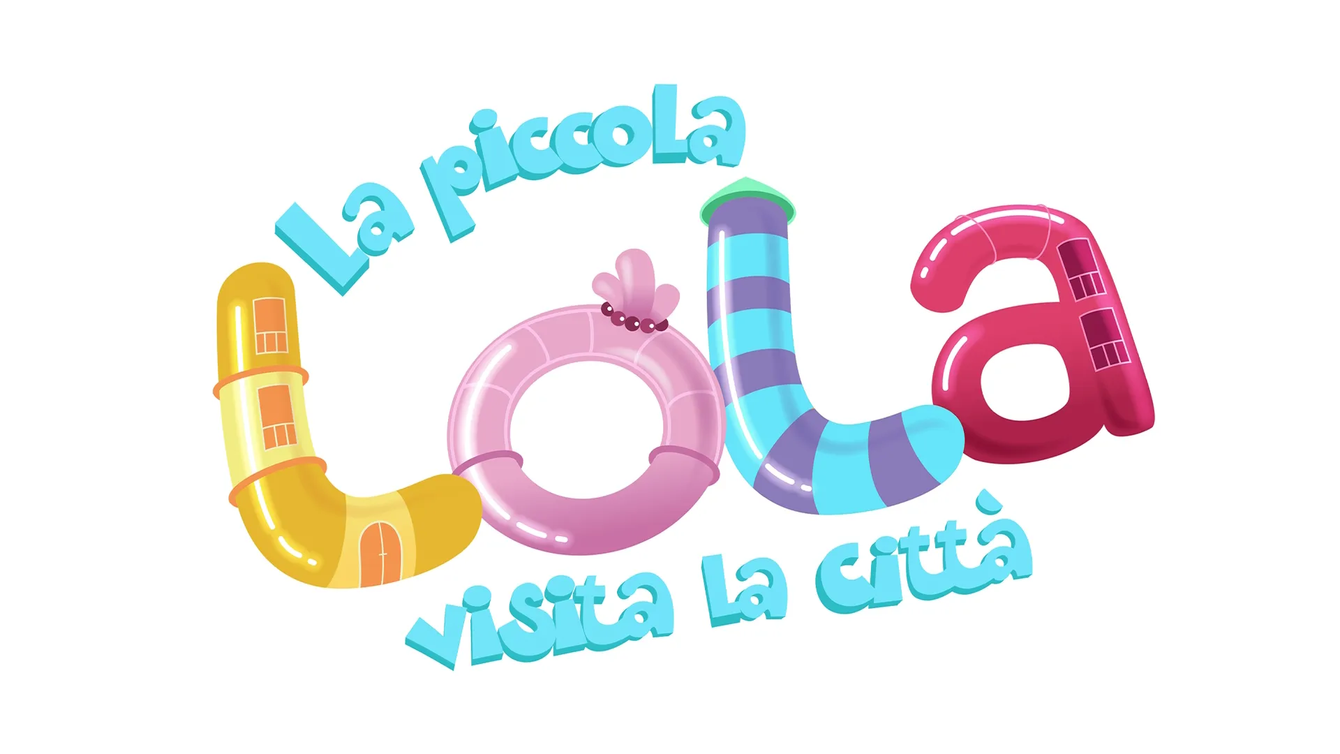 La piccola Lola visita la città