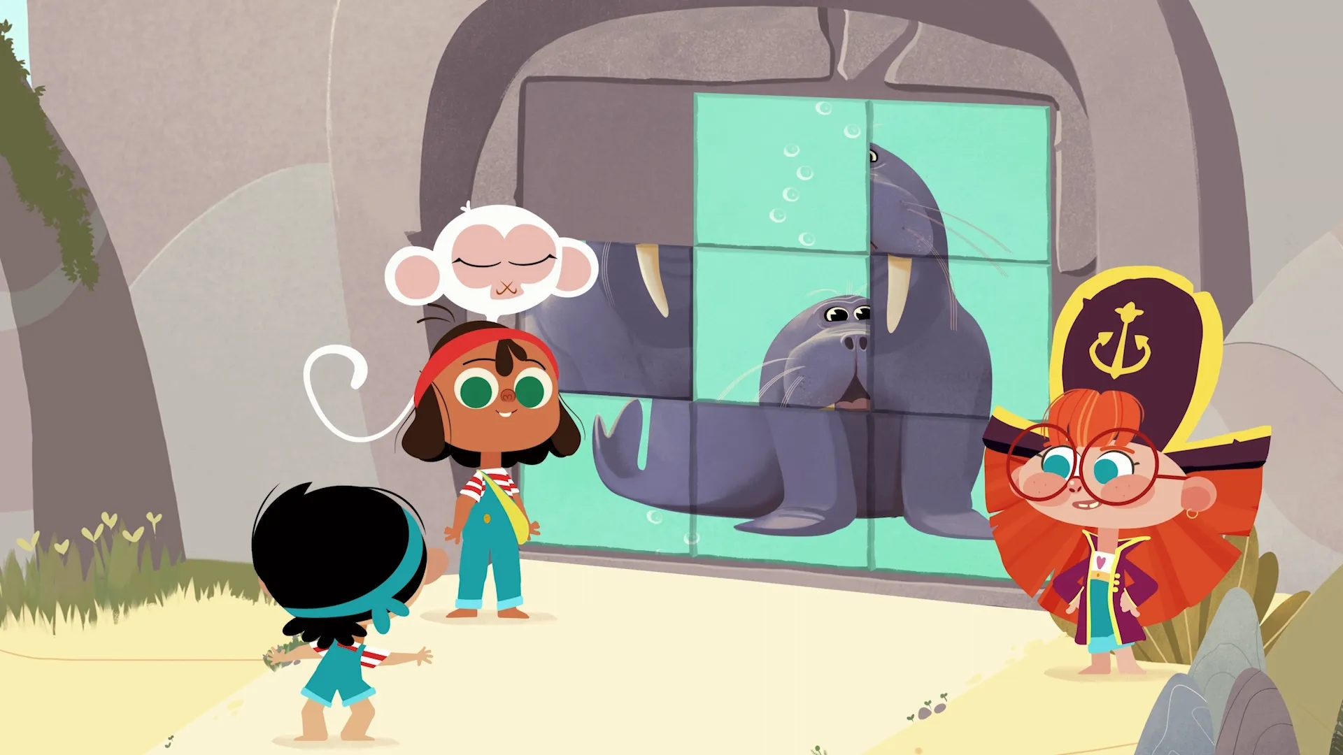 thumbnail - S2:E1 Walrus 1/ Tortoise 1/ Sloth 1 (Ahoy Pirates (2020))