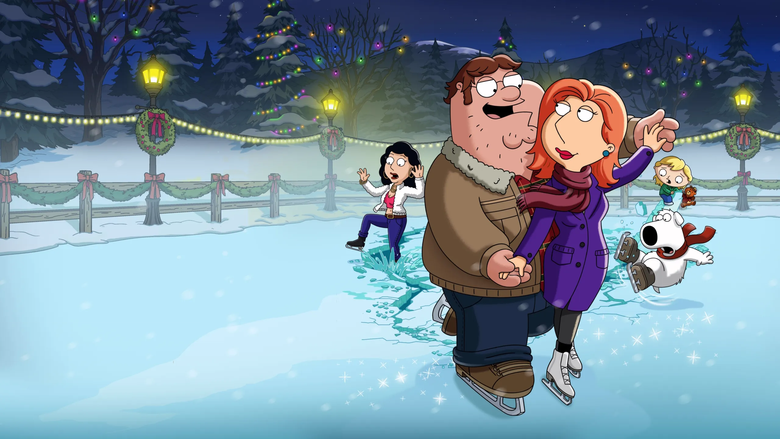 thumbnail - Exklusive Inhalte: F 4 Weihnachten 2025: Disneys Hulus Family Guys Hallmark Channels Lifetimes wohlbekannter Festtagsfilm