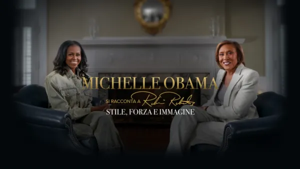 thumbnail - Michelle Obama si racconta a Robin Roberts: stile, forza e immagine
