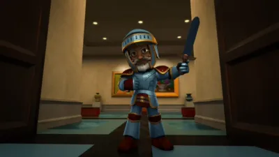 thumbnail - S4:E12 A Squirrel Girl and Tippy Toe Pirate Adventure / Knight at the Museum