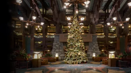 Disney's Grand Californian Hotel & Spa Yule Log