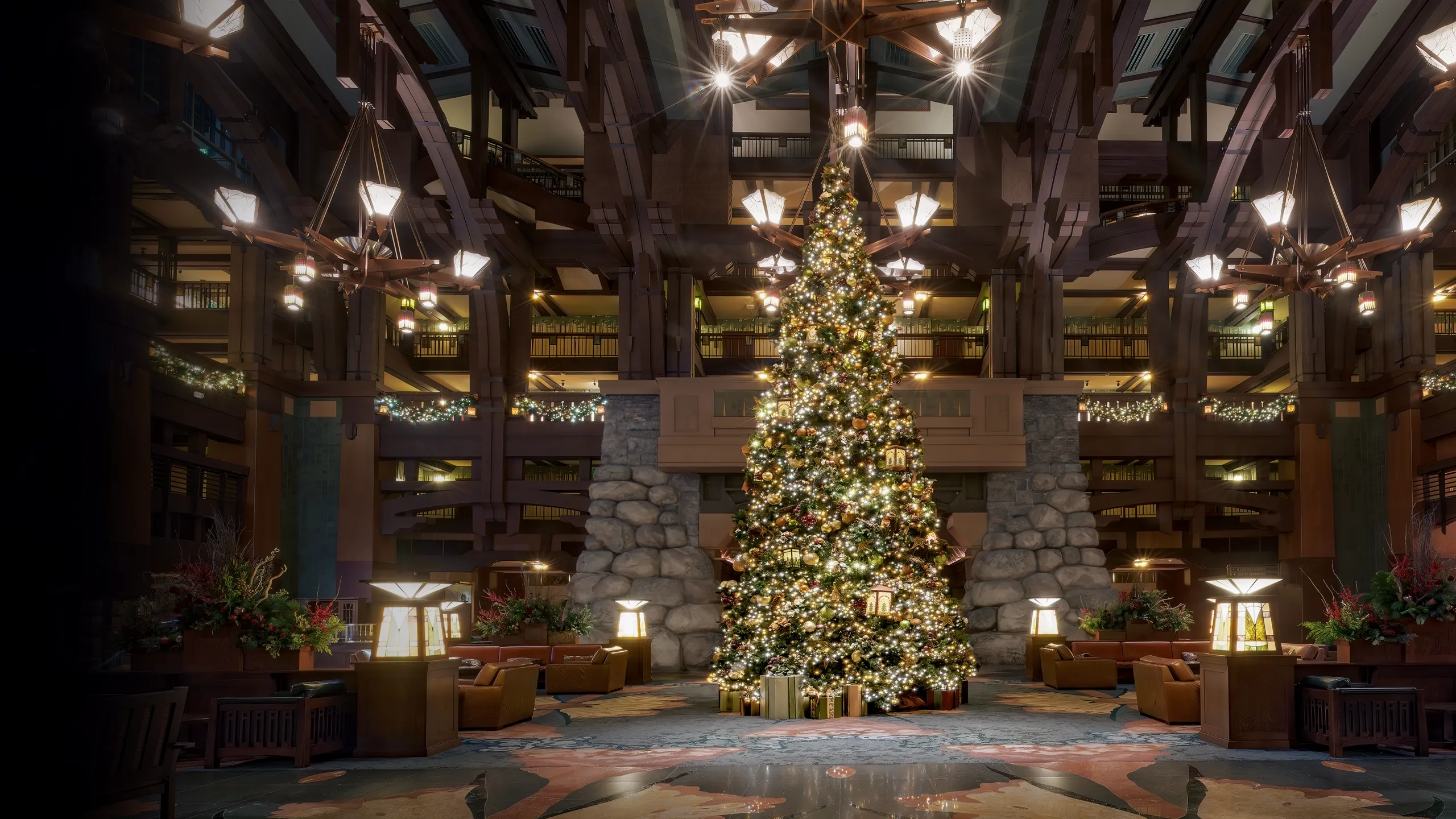 Disney's Grand Californian Hotel & Spa Yule Log